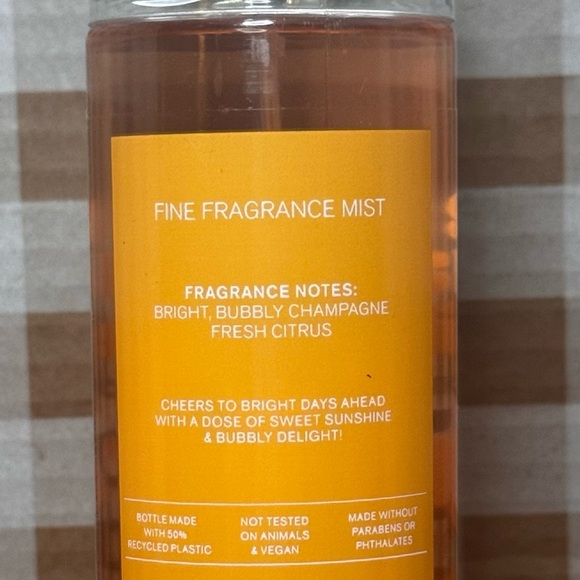 NEW B&BW π Sunshine Mimosa body care , full size 8 oz - Picture 3 of 3